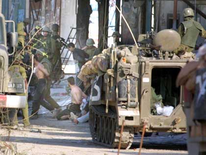 Westbank: Israelische Soldaten verhaften palästinensische Kämpfer in Dschenin